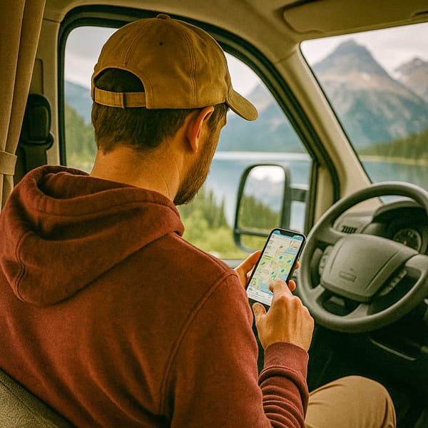10 applications pour votre road trip en camping-car au Canada